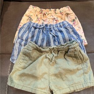 Old Navy Green and Blue Casual Shorts